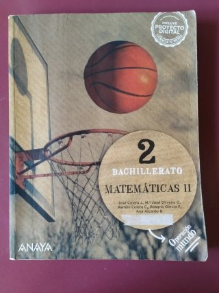 Matemáticas II. 2 de Bachillerato