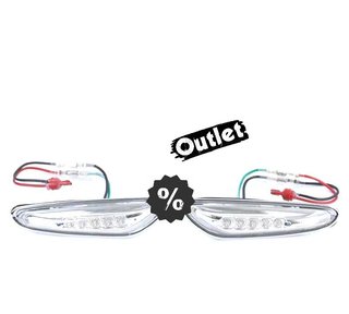 KJ INTERMITENTES BMW E46 01-05 LATERALES LED CROMADO R018081