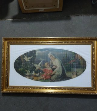 Cuadro antiguo religioso