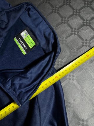 Sudadera Diadora Azul y Blanca