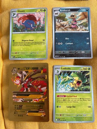 Lote 16 Cartas Pokémon - Fan Art