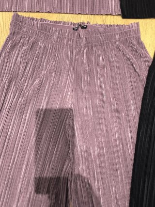 Conjunto Zara 2 piezas lila y negro T.M