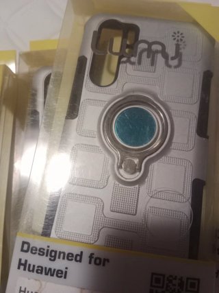 5 Cover Huawei P30 PRO, 2 nere, 2 grigie è una blu