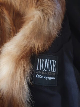 Chaquetón piel de zorro