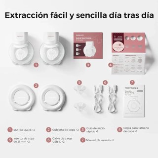 Sacaleches Momcozy S12 Pro Quick DUO