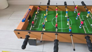 Futbolín de mesa para niños