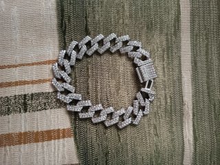 Pulsera Cubana con Brillantes