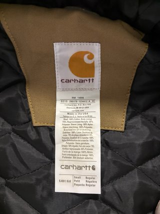 Jacket Carhartt Rework Patchwork