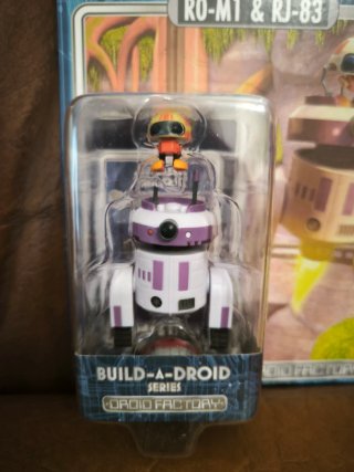 Star Wars 3.75" Build-a-Droid R0-M1 & RJ-83
