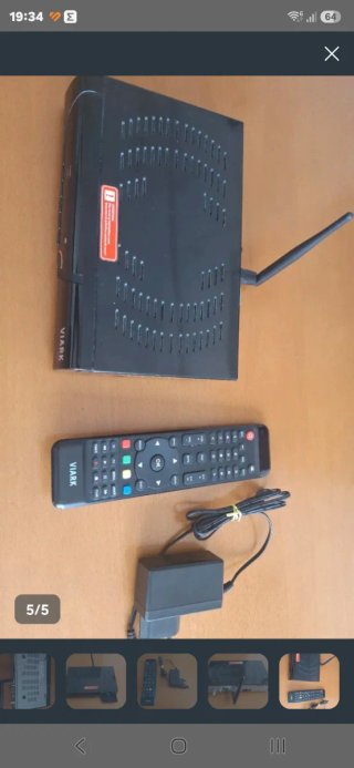 Viark Sat 4K Decodificador Satélite