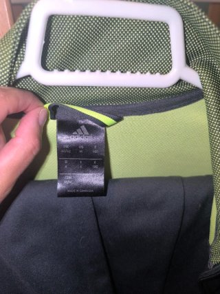 Chándal Adidas Negro y Verde