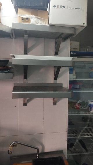 Estanterías Acero Inoxidable Varias Medidas