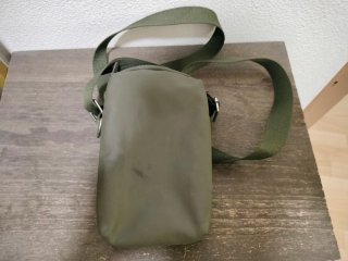 Bolsa bandolera hombre polipiel verde