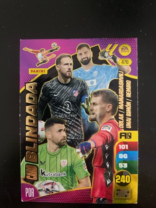 Carta Adrenalyn 24/25 Blindada