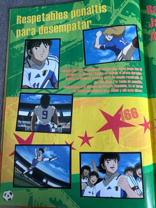 Álbum Cromos Campeones Benji y Oliver