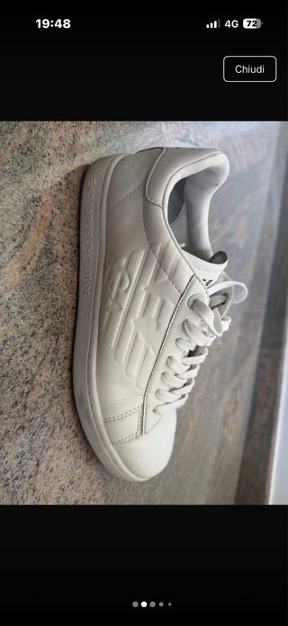 Scarpe Armani bianche
