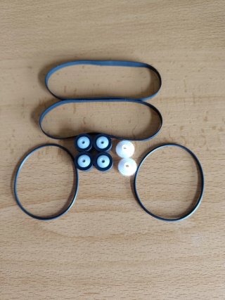 Kit Reparación Pletinas Doble Cassette Technics