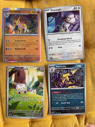 Lote 16 Cartas Pokémon - Fan Art