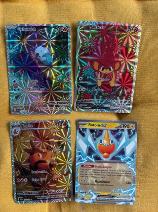 Lote 16 Cartas Pokémon - Fan Art