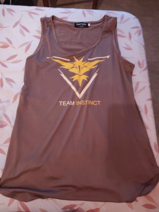 Camiseta Tirantes Pokémon Team Instinct Talla Únic