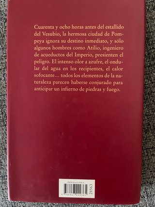 Libro Pompeya Robert Harris