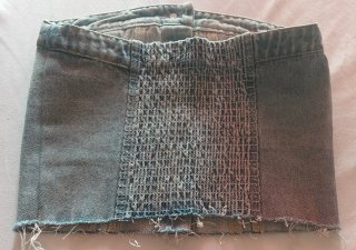 Corpiño vaquero talla XS