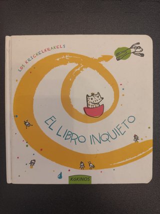 Libro infantil: EL LIBRO INQUIETO