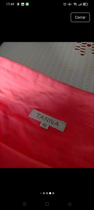 Falda Tanna bordada talla 40