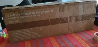Teclado Electrónico 61 Teclas + Micrófono