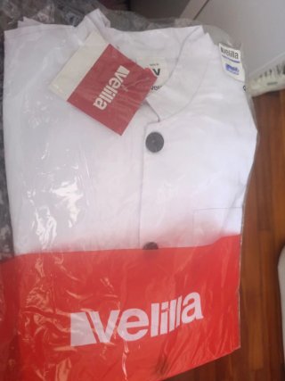 Chaqueta Cocinero/Camarera Velilla Talla M
