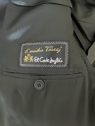 Frac Emidio Tucci Talla 48 Negro
