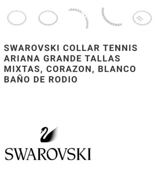 Collar Swarovski Corazón Brillante