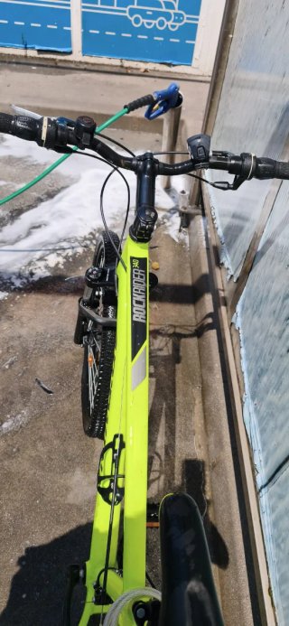 Bicicleta Rockrider 340 B'Twin amarilla