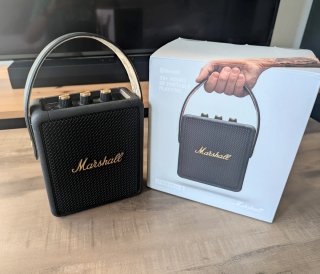 Altavoz Marshall Stockwell II (2) Negro/Dorado
