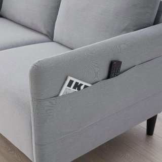 Divano a 2 posti IKEA ANGERSBY Grigio Chiaro