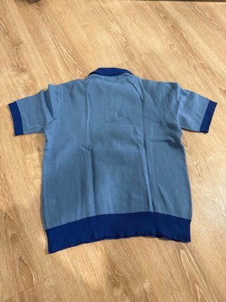 Polo vintage Zara RHUG azul