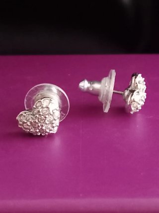 Pendientes Corazón Plata