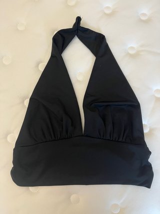 Top halter negro