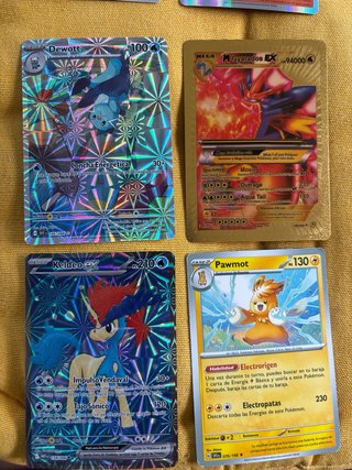 Lote 16 Cartas Pokémon Fan Art