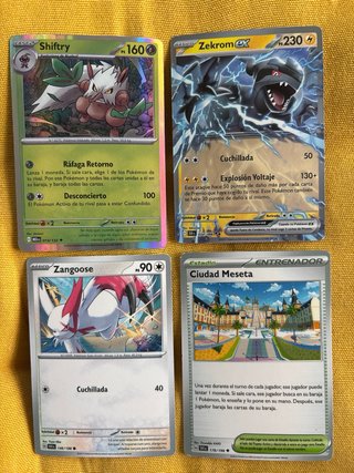 Lote 16 Cartas Pokémon Fan Art