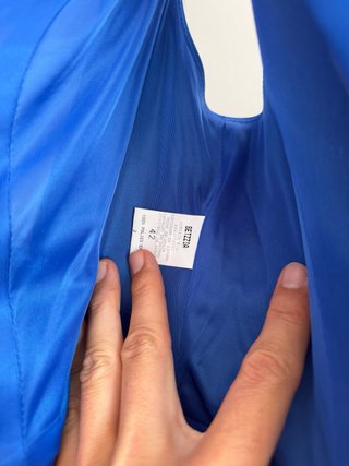 Vestido Betzzia Talla 42 Azul Klein NUEVO