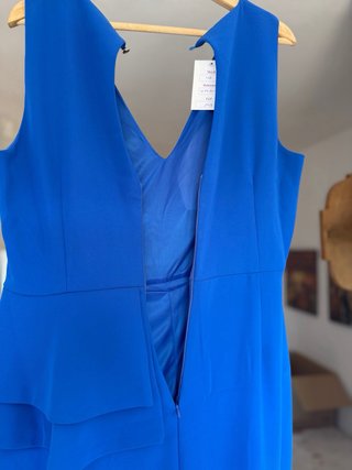 Vestido Betzzia Talla 42 Azul Klein NUEVO
