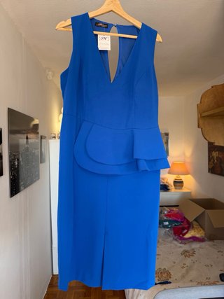 Vestido Betzzia Talla 42 Azul Klein NUEVO