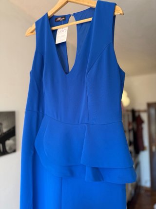 Vestido Betzzia Talla 42 Azul Klein NUEVO