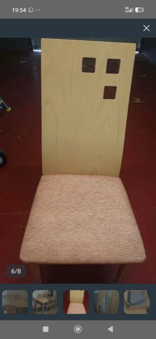 Mesa de comedor y 6 sillas
