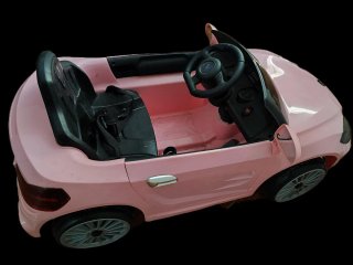 Coche eléctrico infantil rosa