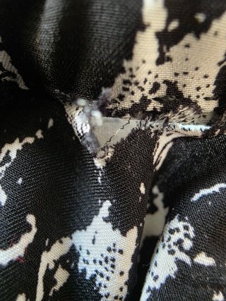 Vestido estampado talla L