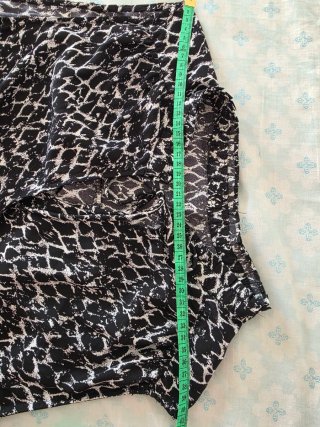 Vestido estampado talla L