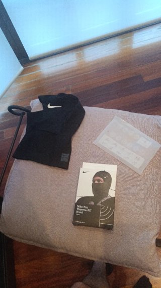 Nike Pro Therma-FIT Hood Balaclava Negro