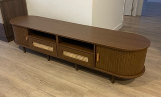 Mobile per TV fino a 70" con 2 cassetti
